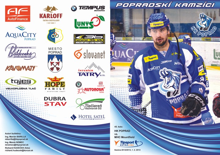 Popradskí kamzíci - MHC Mountfield Martin